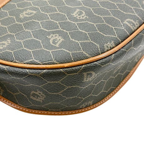 DIOR ハニーコーム PVC キャンバス トープ ショルダーバッグ