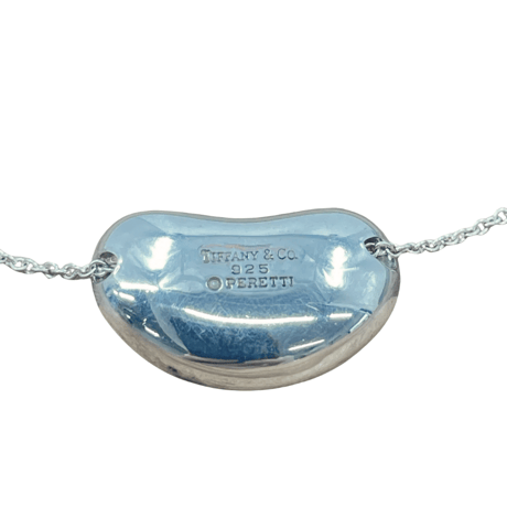 TIFFANY　ネックレス　ビーン　大