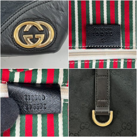 GUCCI GGキャンバス ニューブリット トートバッグ