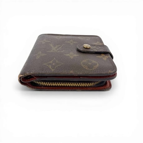 LOUIS VUITTON モノグラム コンパクト ジッピーウォレット M61667 バイフォールド