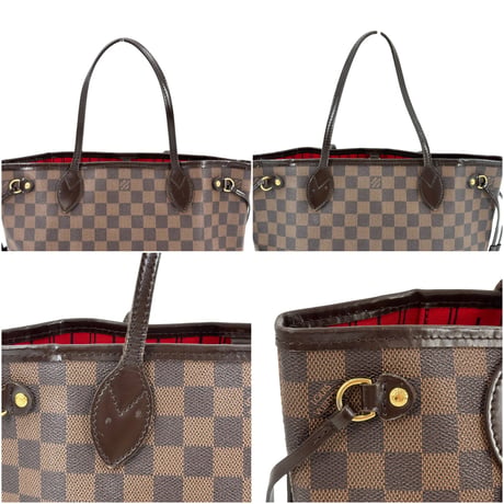 LOUIS VUITTON ネヴァーフルPM ダミエ・エベヌ トートバッグ N51109
