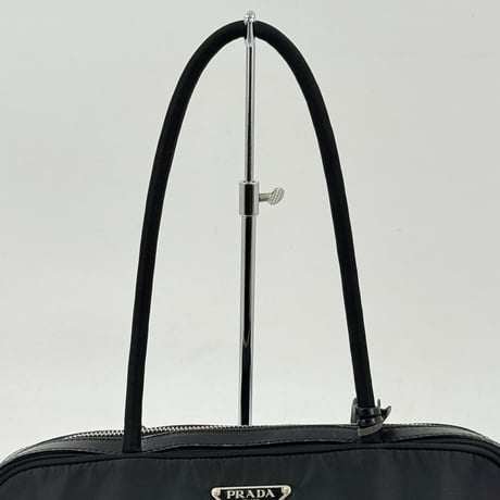 PRADA ミラノ テスート ナイロン ブラック ハンドバッグ