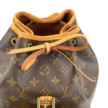 LOUIS VUITTON モンスリMM モノグラムキャンバス ブラウン バックパック M51136