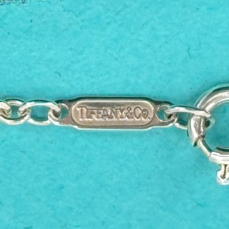 TIFFANY コインモチーフペンダントネックレス SV925