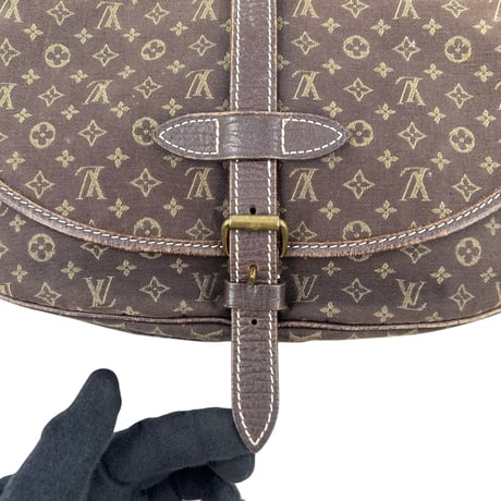 LOUIS VUITTON モノグラム ミニラン ソミュール30 M95227 ショルダーバッグ