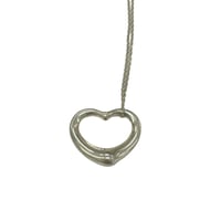 TIFFANY　ネックレス　オープンハート　特大