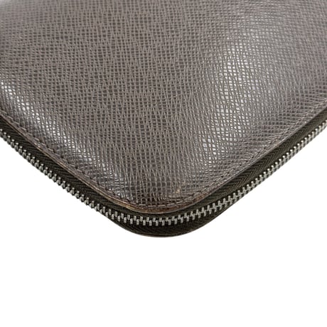 LOUIS VUITTON オーガナイザー アトールタイガレザー ブラウン ラウンドジップクラッチウォレット M30658