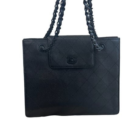 CHANEL　マトラッセ チェーン トートバッグ