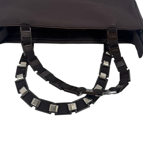 Ferragamo　２WAYチェーンショルダー　キャンバス