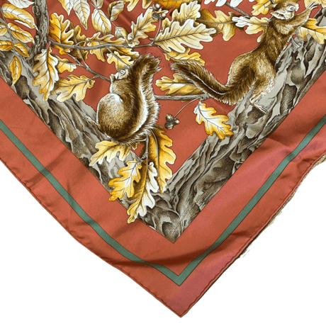 HERMES カレ90 くるみ割り　Casse Roisette Scarf JT110