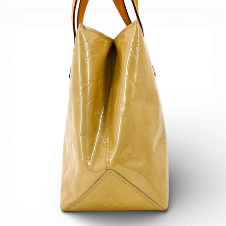 LOUIS VUITTON モノグラム ヴェルニス ベージュリードPM M91334 レディース ハンドバッグ