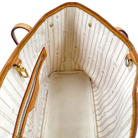 LOUIS VUITTON ネヴァーフルPM ダミエ・アズール ホワイト トートバッグ N51110