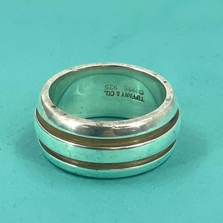 TIFFANY ダブルライン リング SV925