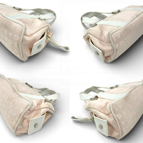 BVLGARI　ロゴマニア　ミニボストン