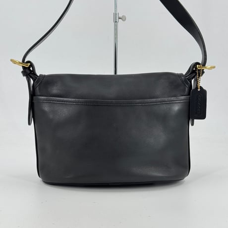 COACH レザーショルダーバッグ ブラック グラブタン ソーホー