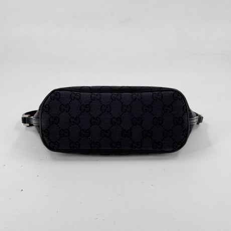 GUCCI GGモノグラムキャンバス グレー ハンドバッグ アクセサリーバッグ