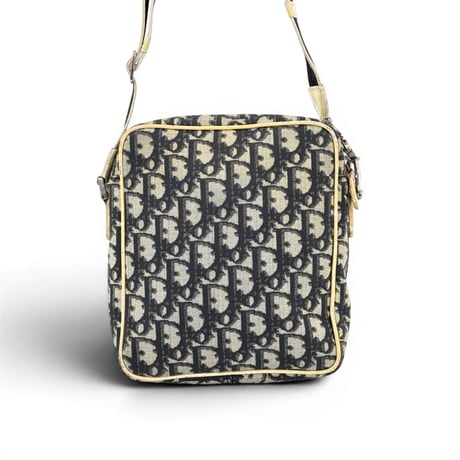 DIOR トロッター キャンバス ショルダーバッグ