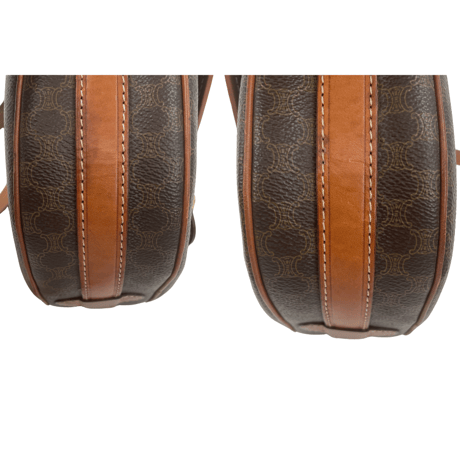 CELINE　ショルダーバッグ　マカダム柄