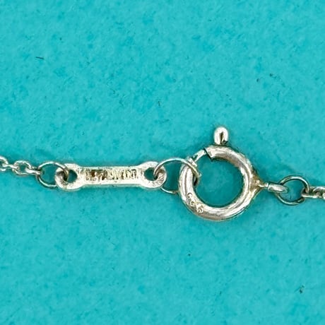 TIFFANY ネックレス キス クロス 925 SV