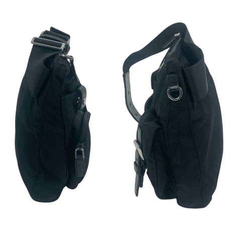 PRADA　ウエストバッグ　ナイロン　ブラック