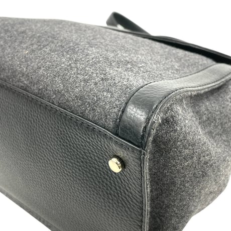 Kate Spade New York ブラックレザー レディース 2way ハンドバッグ