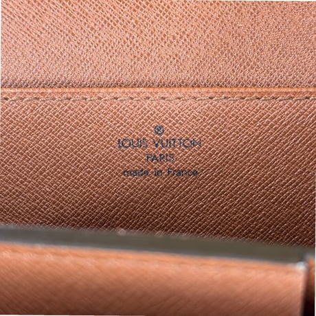 LOUIS VUITTON ポルト ドキュメント セナトゥール モノグラム キャンバス ブラウン ブリーフケース M53335