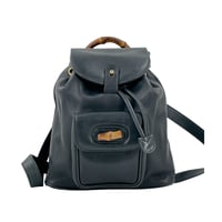 GUCCI　バンブーリュック　ブラック