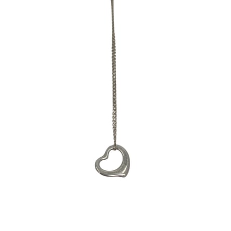 TIFFANY　ネックレス　オープンハート　中