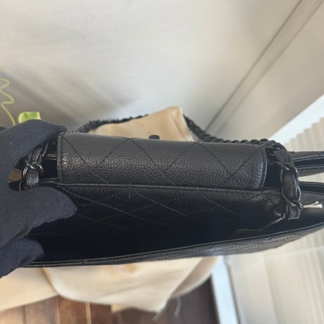 CHANEL　マトラッセ チェーン トートバッグ