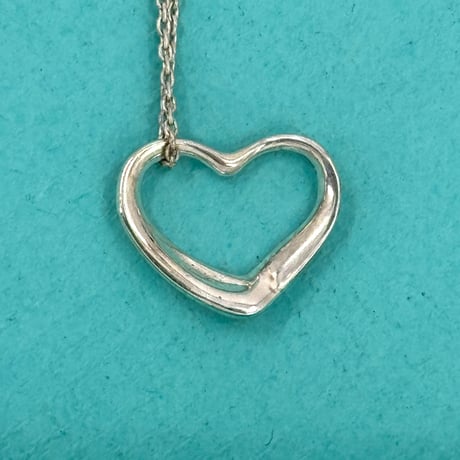 TIFFANY ネックレス オープンハート SV925