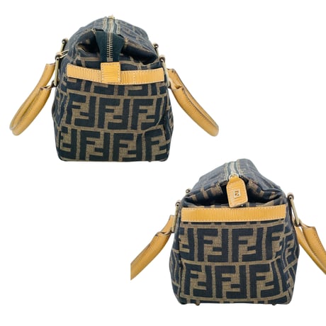 FENDI ズッカ ミニボストンバッグ