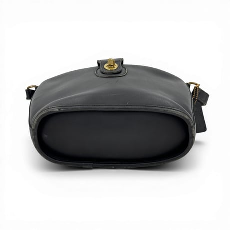 COACH ショルダーバッグ ブラック フルグレインレザー