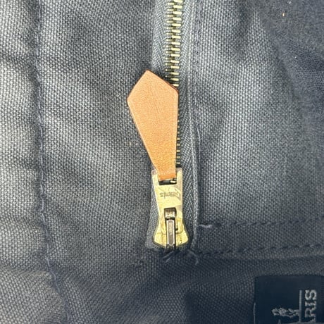 HERMES グレーキャンバス フールトゥーMM ハンドバッグ