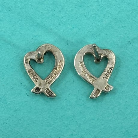 TIFFANY ラビングハート ピアス パロマ・ピカソ SV925
