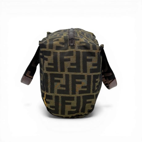 FENDI ズッカ ナイロン ハンドバッグ