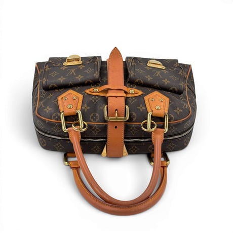 LOUIS VUITTON マンハッタンGM モノグラムキャンバス ハンドバッグ M40025