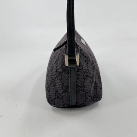 GUCCI GGモノグラムキャンバス グレー ハンドバッグ アクセサリーバッグ