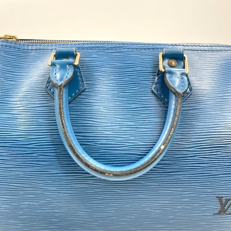 LOUIS VUITTON エピ ブルー スピーディ 25 M43015 レディース ハンドバッグ