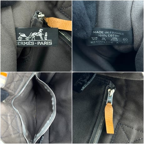 HERMES フールトゥーPM 銀座2001年限定 キャンバストートバッグ