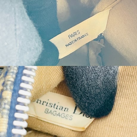 DIOR ハンドバッグ　キャンバス