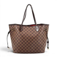 LOUIS VUITTON ネヴァーフルMM ダミエ・エベヌ ブラウン トートバッグ N51105