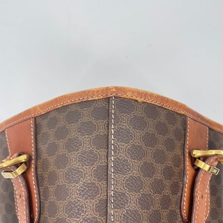 CELINE　マカダムショルダーバッグ