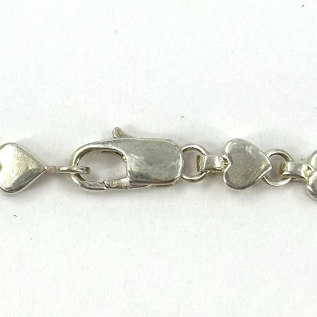 TIFFANY パフハートリンクチェーン ブレスレット SV925