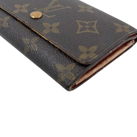 LOUIS VUITTON モノグラム ヴィンテージ トレザー ウォレット M61730