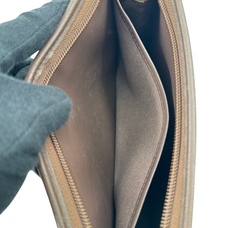 BURBERRY クラッチバッグ チェック キャンバス ヴィンテージ