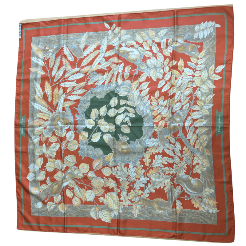HERMES カレ90 くるみ割り Casse Roisette Scarf JT110 | 