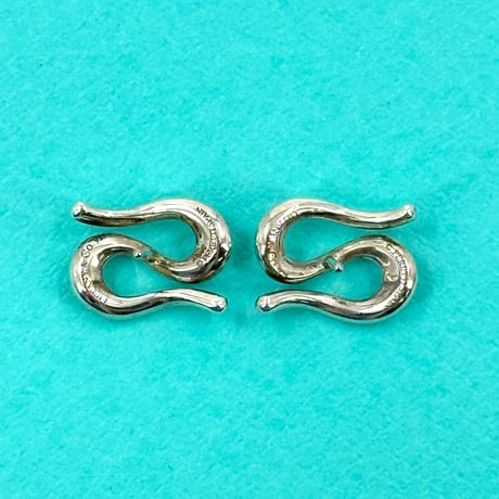 TIFFANY スネークウェーブ ピアス SV925 ヴィンテージ