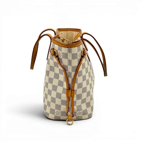 LOUIS VUITTON ネヴァーフルPM ダミエ・アズール ホワイト トートバッグ N51110