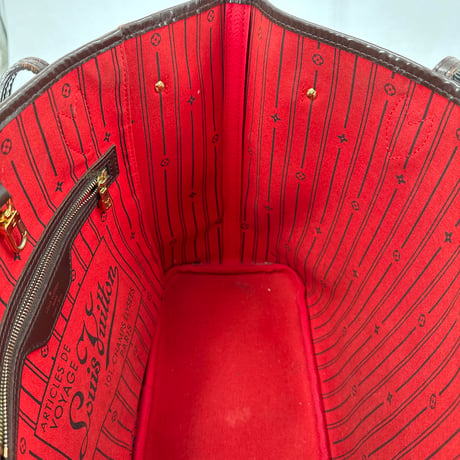 LOUIS VUITTON ネヴァーフルMM ダミエ・エベヌ ブラウン トートバッグ N51105