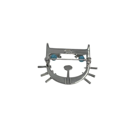 DIOR　ネコブローチ